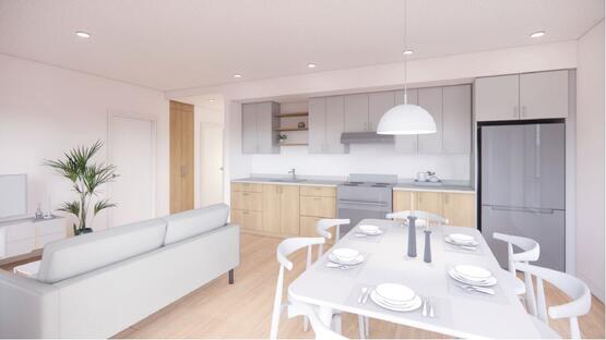Intérieur - les habitations de la Promenade