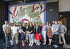 L'OMHM et MU inaugure la murale Chez soi au 400, boulevard Rosemont. Photo: Olivier Bousquet